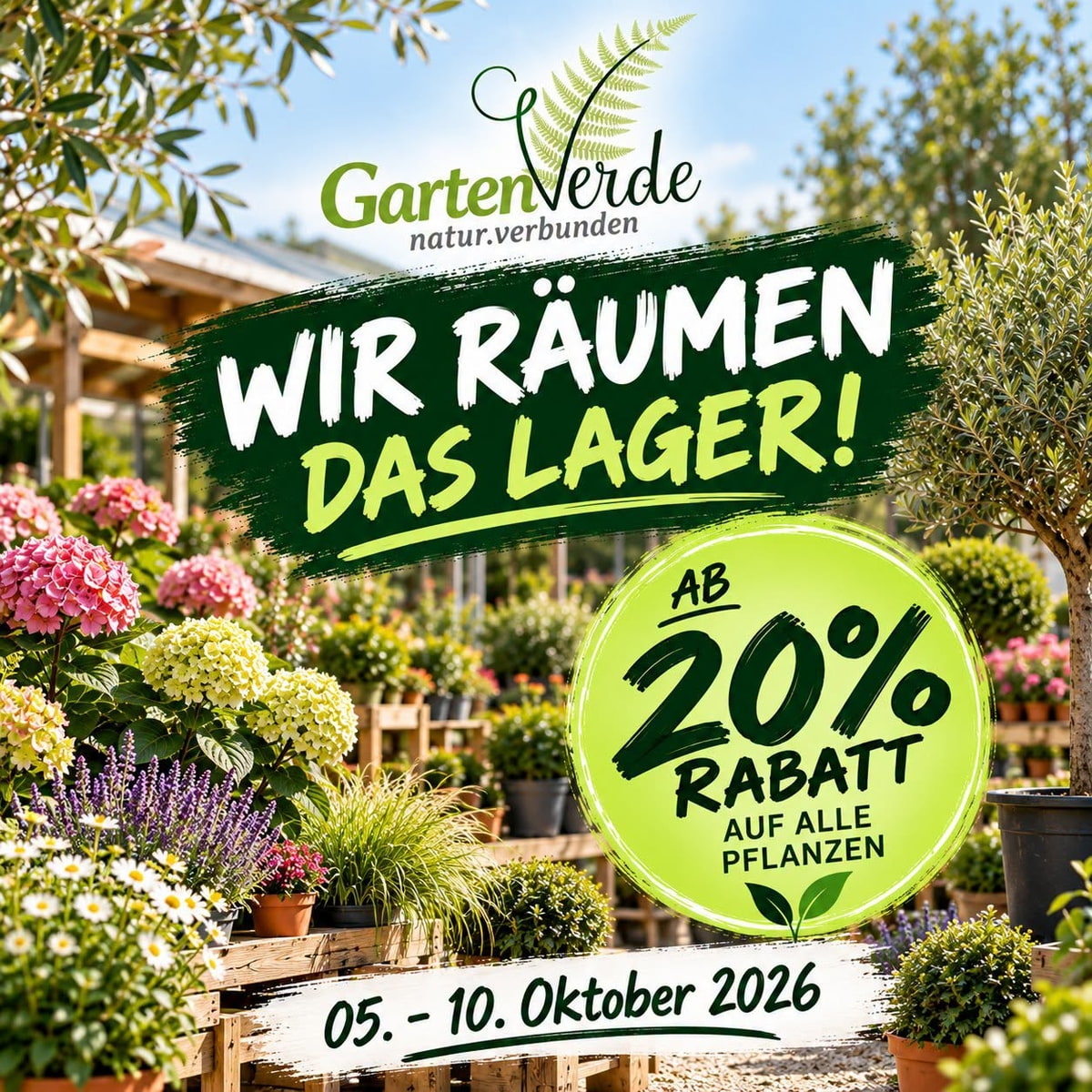 Wir räumen das Lager!