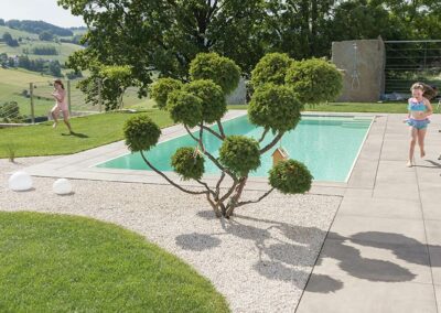 Gartenfliese Pool